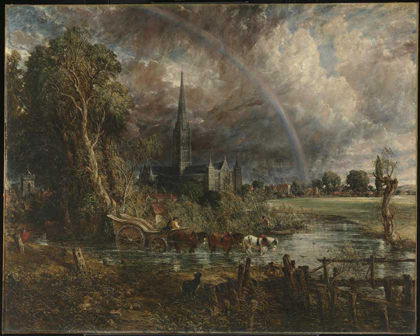 John Constable Salisbury Cathedral Flickr Irina 2014