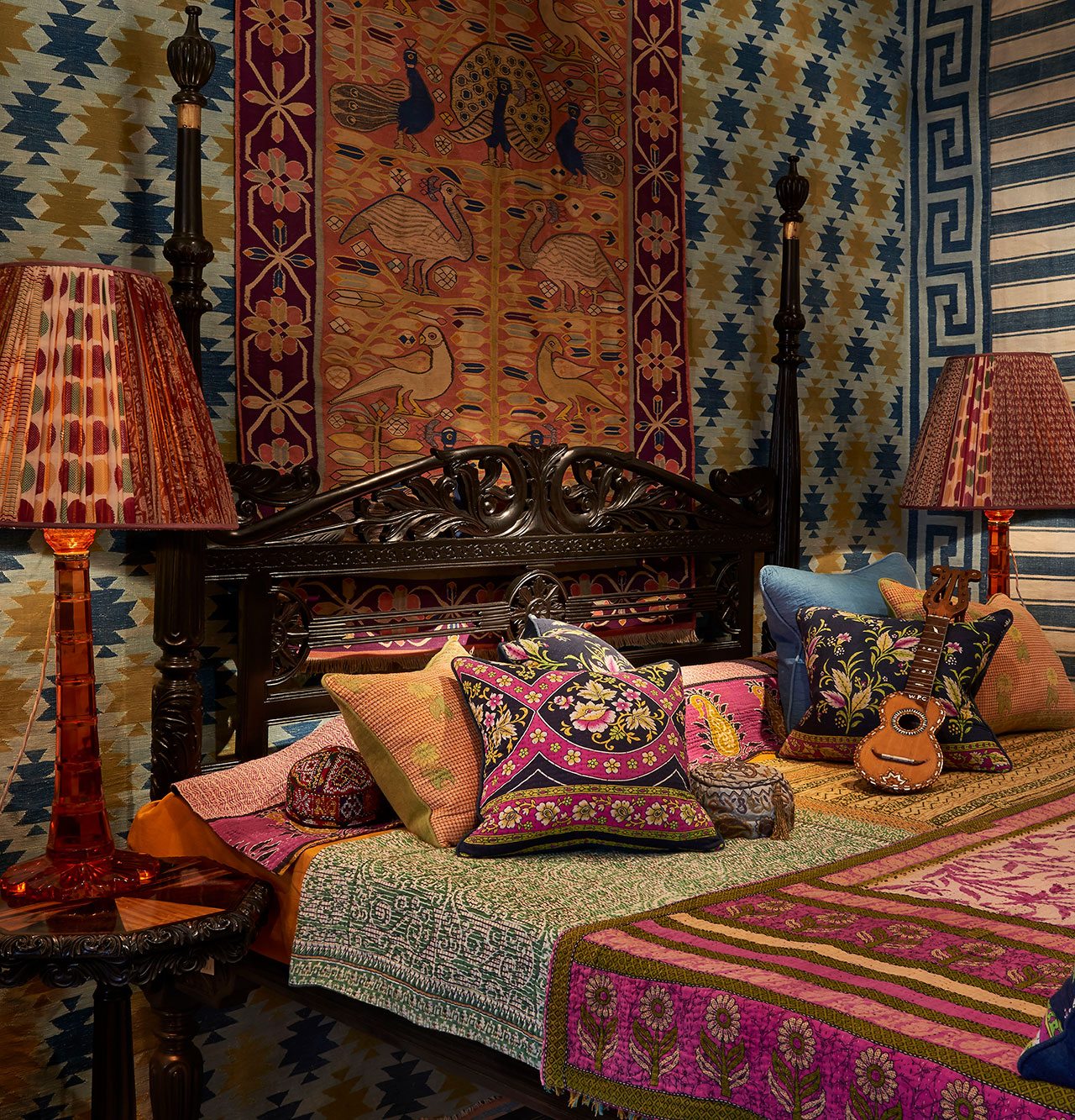 Guinevere dhurrie exhibition