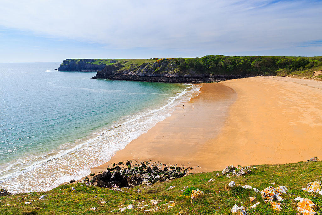 Barafundle Bay Beach