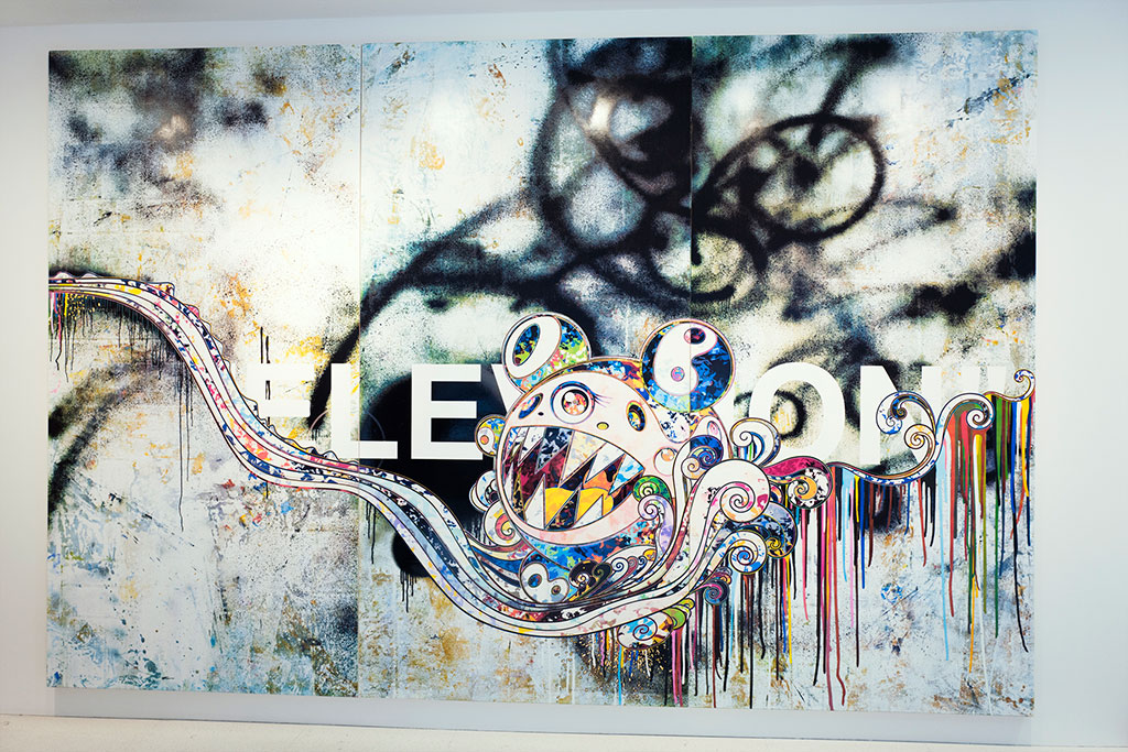 Gagosian Abloh Murakami Art