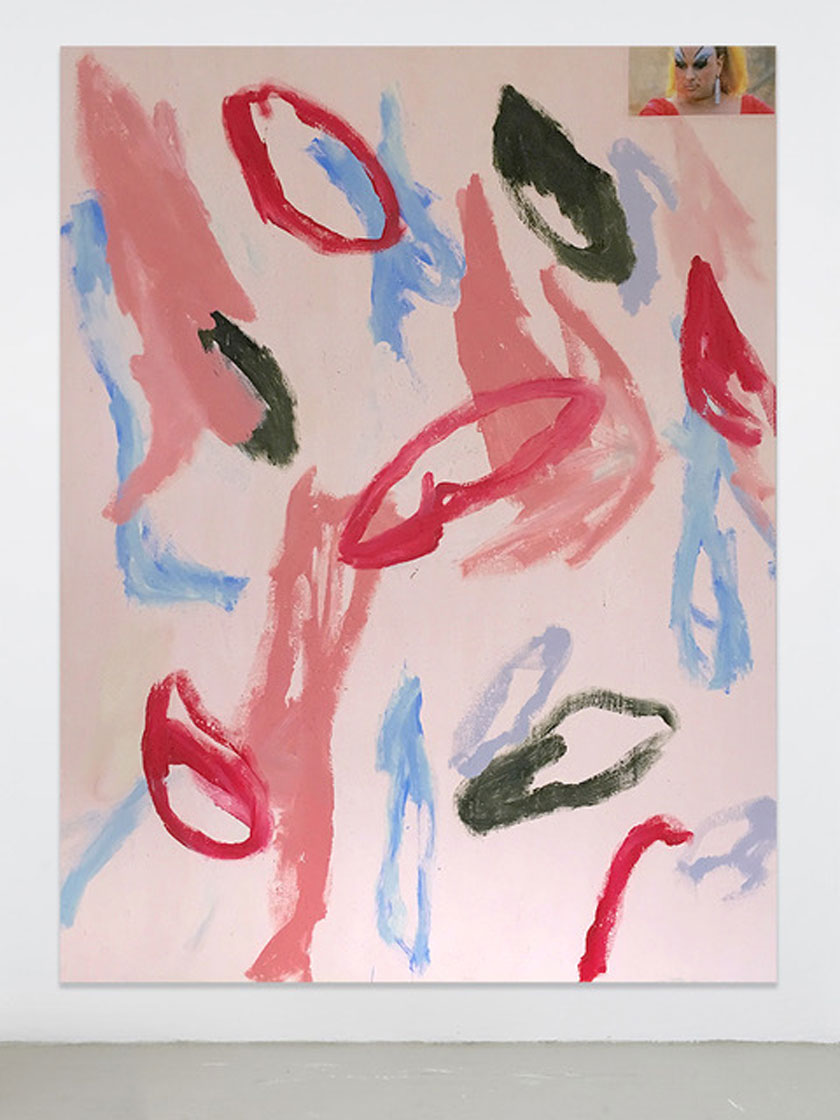 Untitled I, 2018. Oil and Acrylic on Canvas 180 x 140 cm