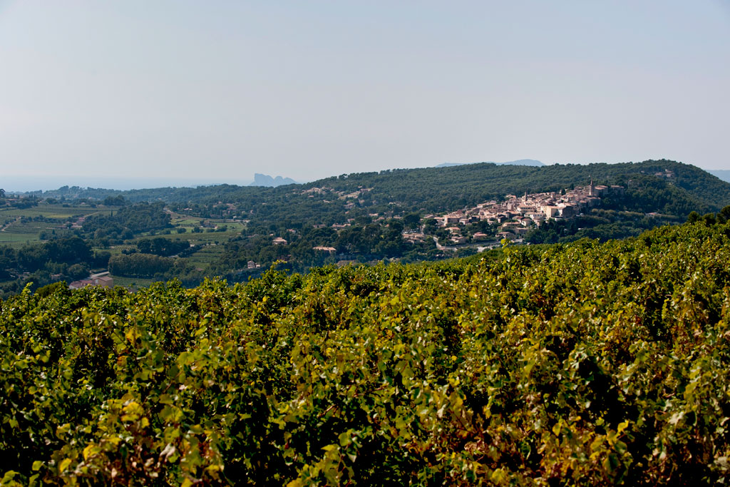 Vue sur la Cadière