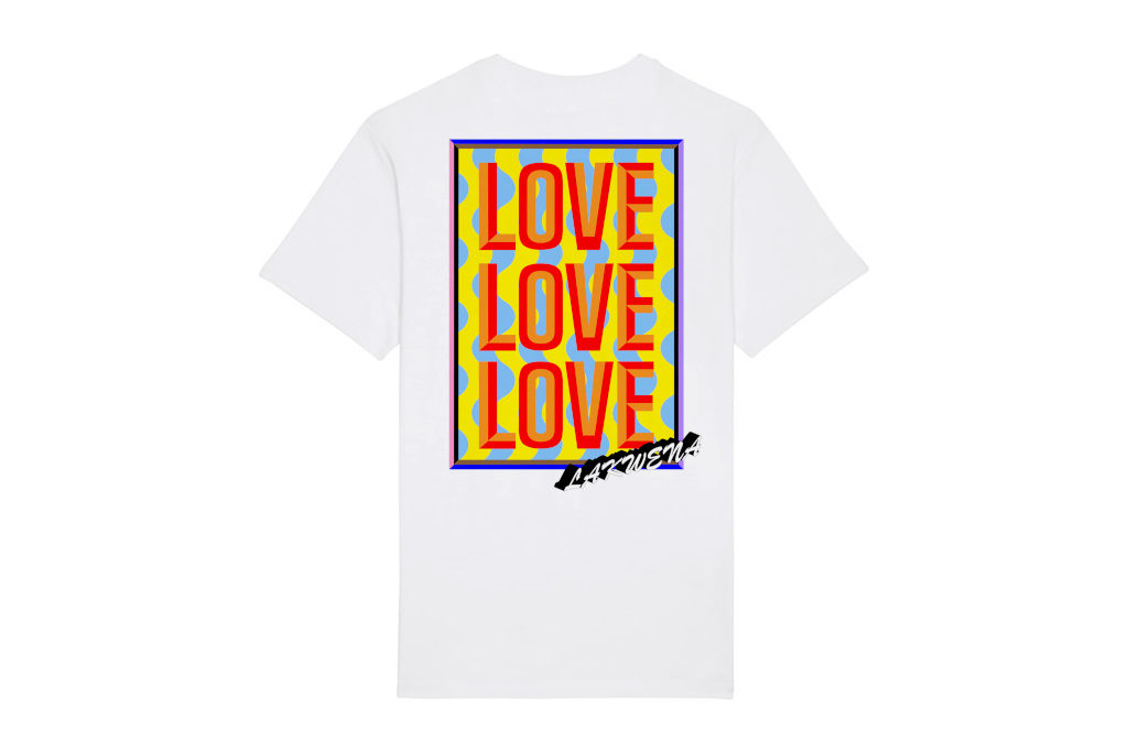 Lakwena Choose Love White T-Shirt