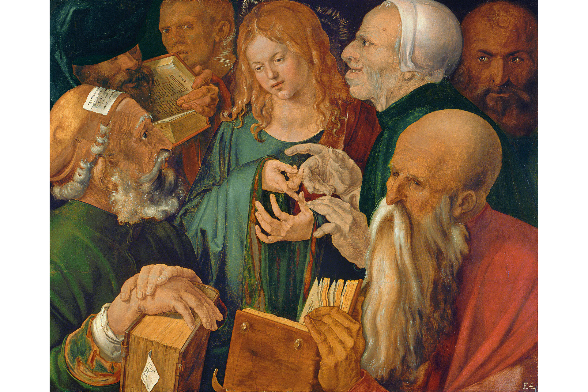 Albrecht Dürer, Christ among the Doctors, 1506