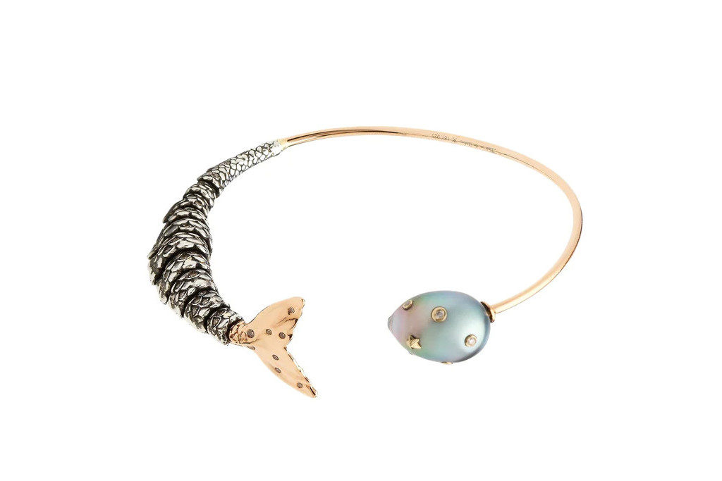 Mermaid tail bangle