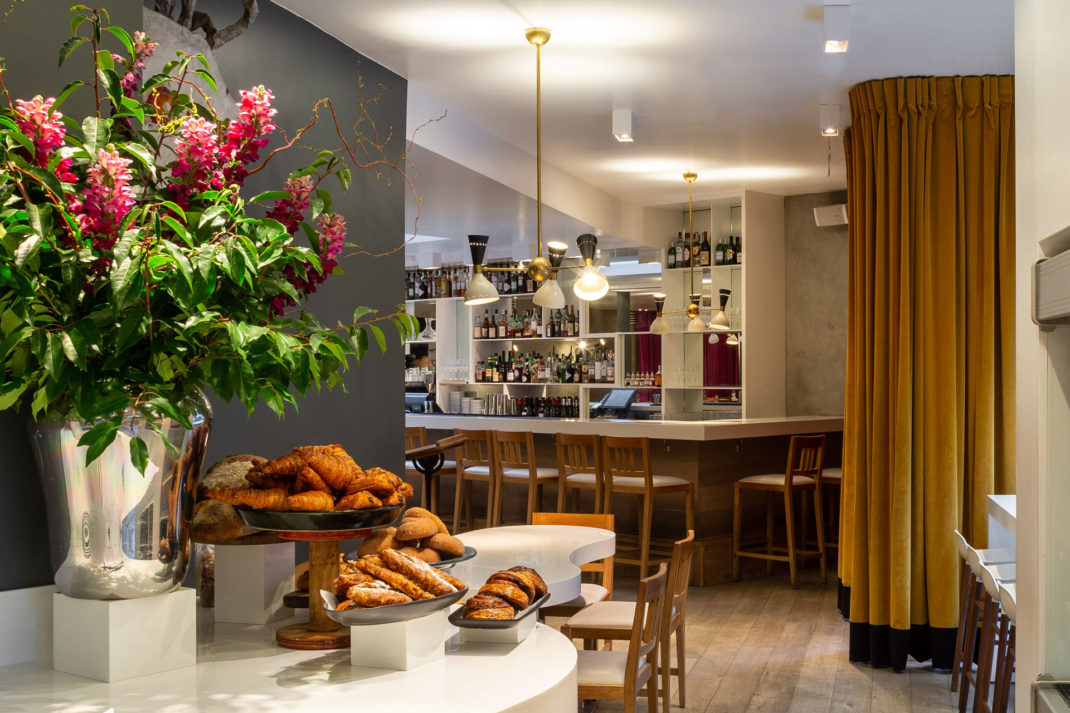 pastries at Ottolenghi restaurant in Spitalfields