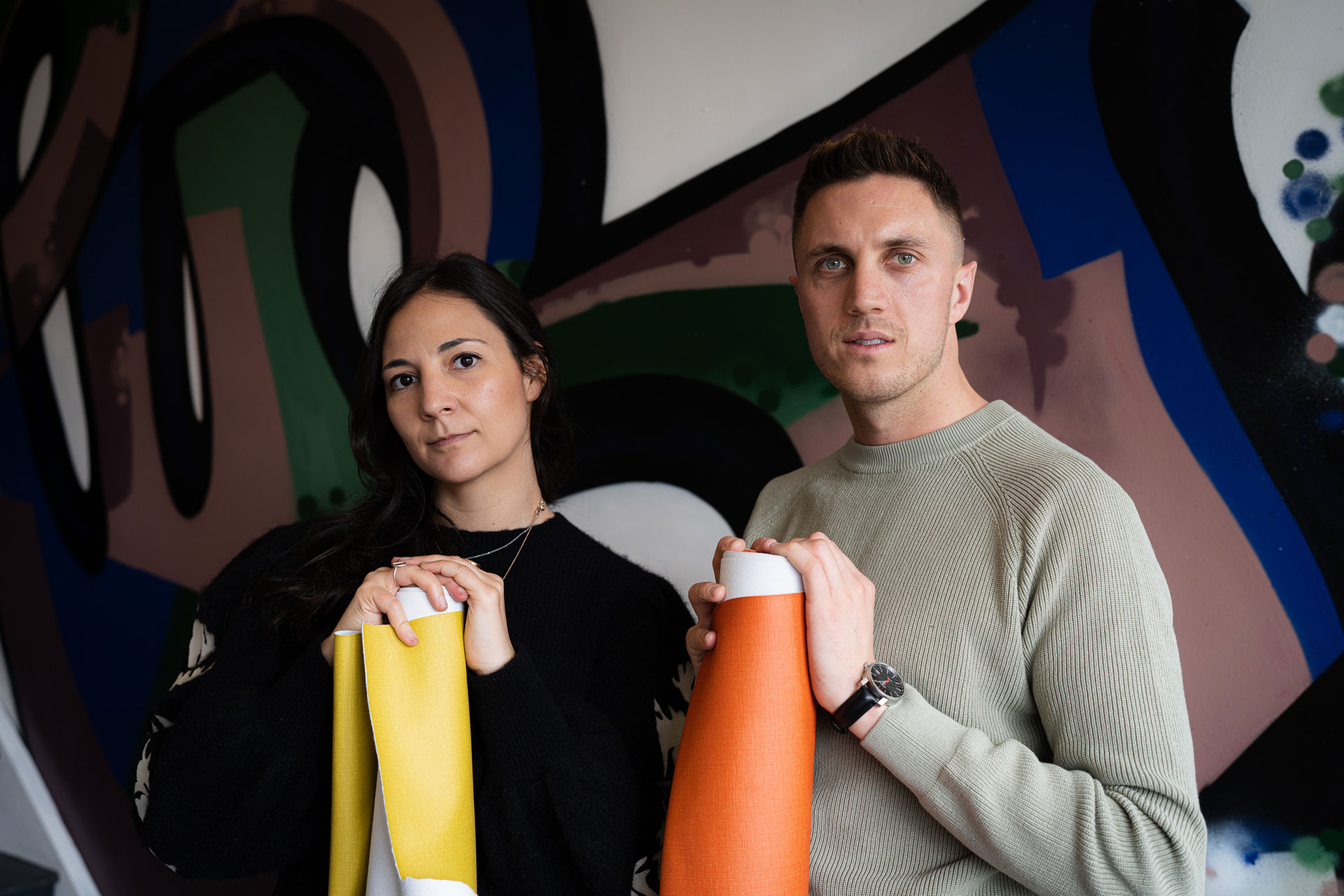 Aurelia Islimye and Roddy Clarke