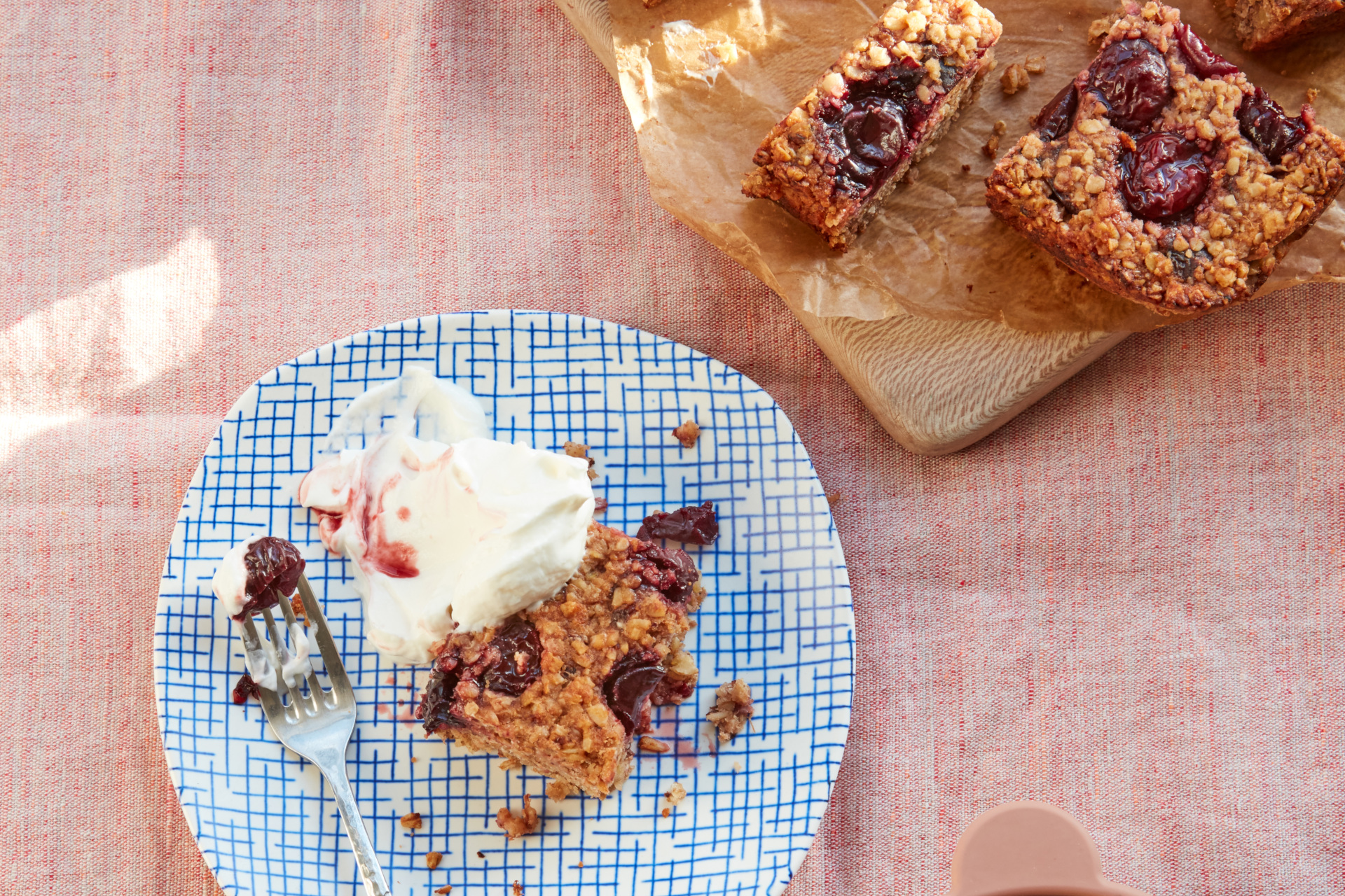 Recipe: Rebecca Wilson's Cherry Bakewell Flapjacks