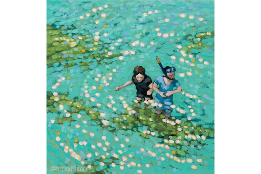Gordon Hunt I Just Saw Something..., Gordon Hunt, Original Coastal Seascape Painting 2021
