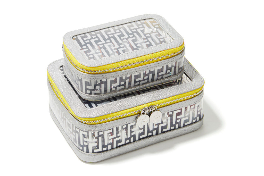 Silver set of bags