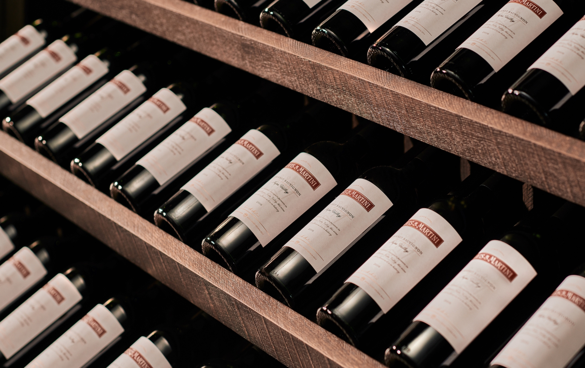 Bottles of wine