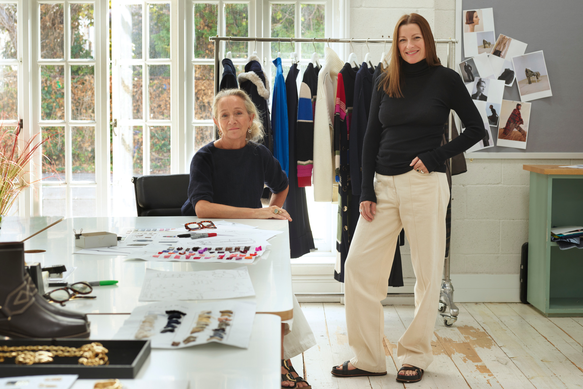 Lucinda Chambers and Jo Sykes