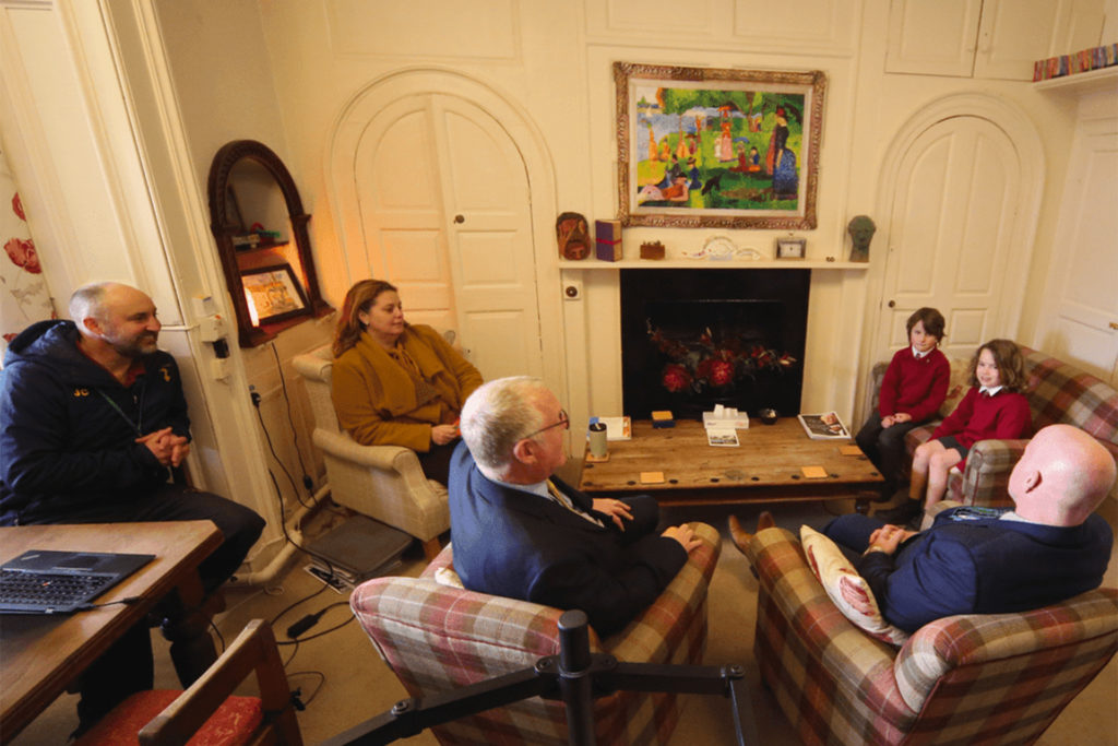 The Co-Heads lead a Senior Leadership Team Meeting