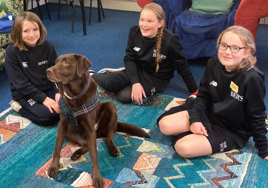 Bede’s Prep's Educational Assistance Dog