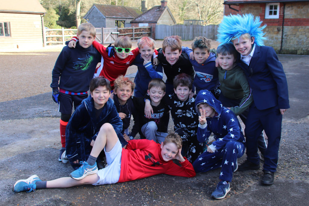 Children at Highfield and Brookham Schools raised money for Liphook Food Bank and Highreach Holidays on Break the Rules Day