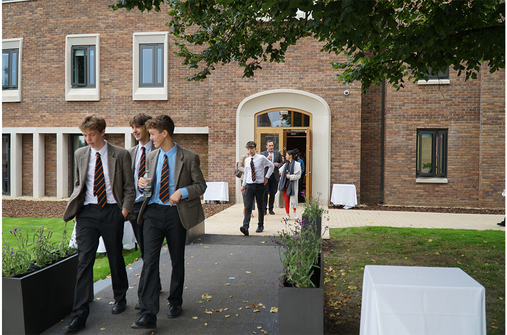 Jeremy Hunt Opens Two New Boarding Houses at Charterhouse