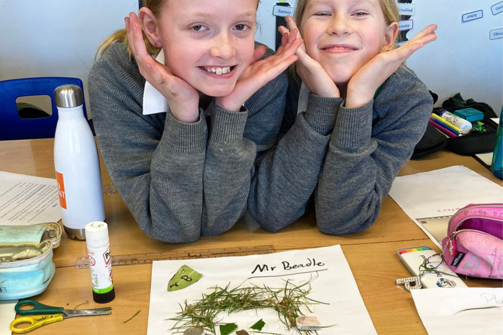 The children enjoyed activities during Children's Mental Health week (Chinthurst School)