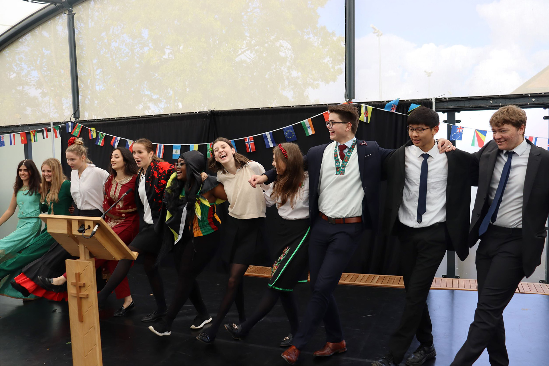 A Day of Culture and Laughter at New Hall