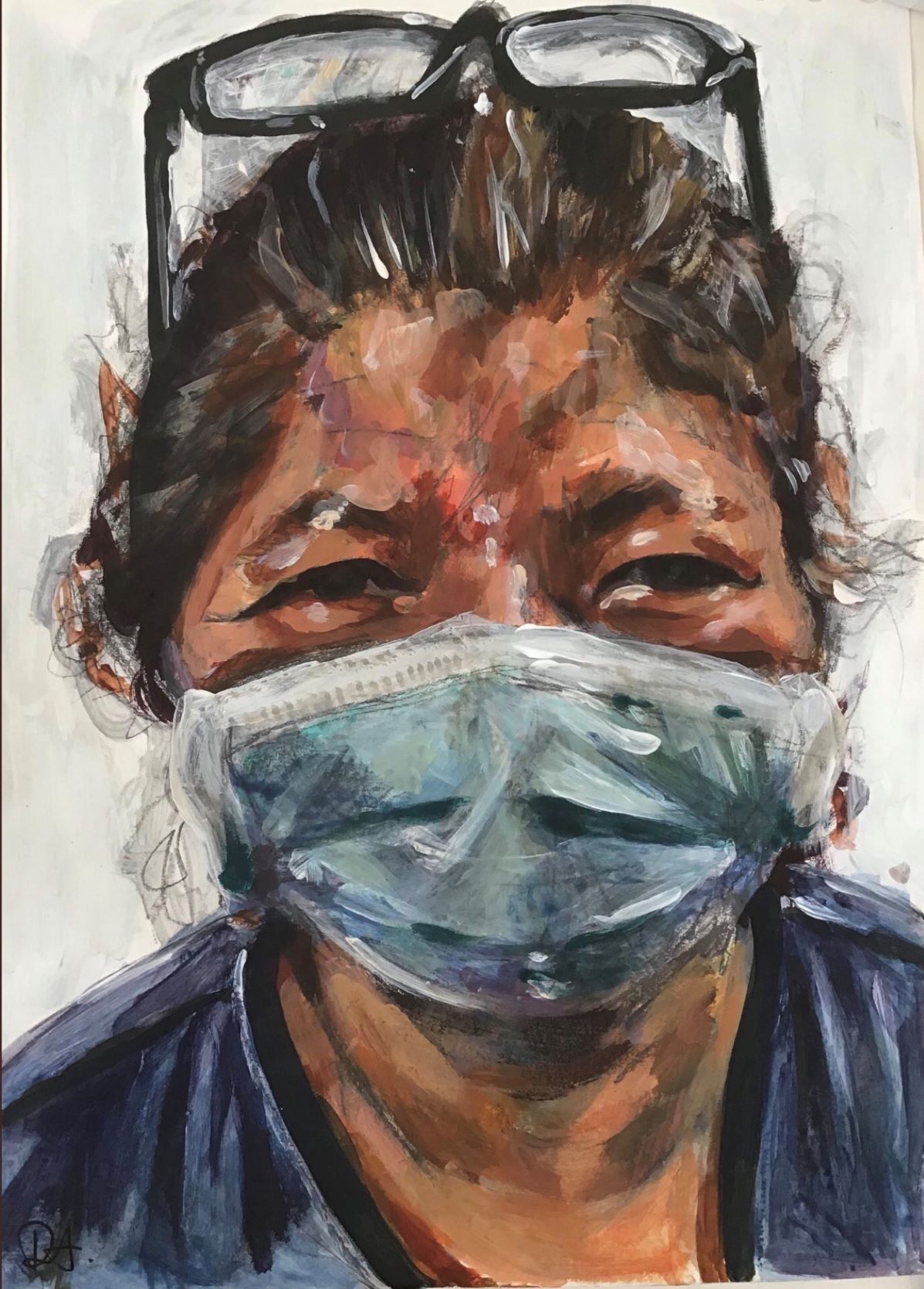 New Hall student’s NHS Portrait is selected for Tapestry of Scotland exhibition