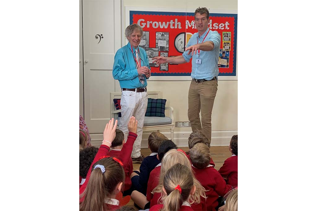 Dan Snow and Mensun Bound at Cameron Vale