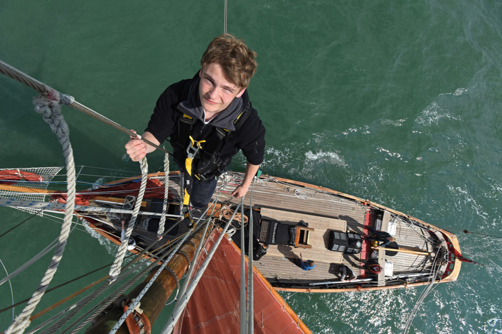 Sailing at Dauntsey's School