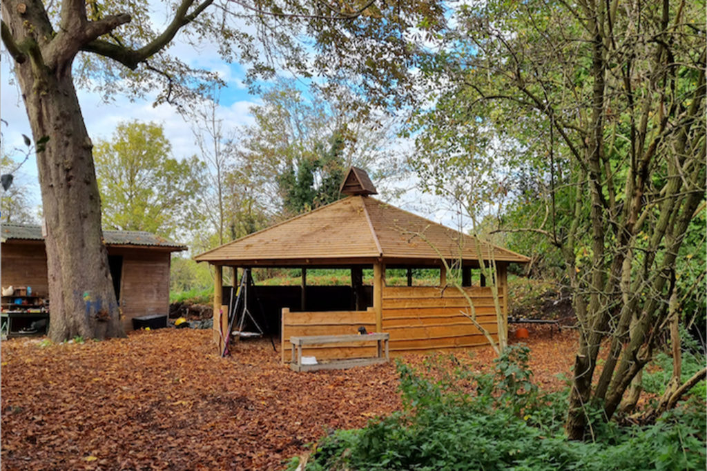 Edge Grove Forest School Shelter