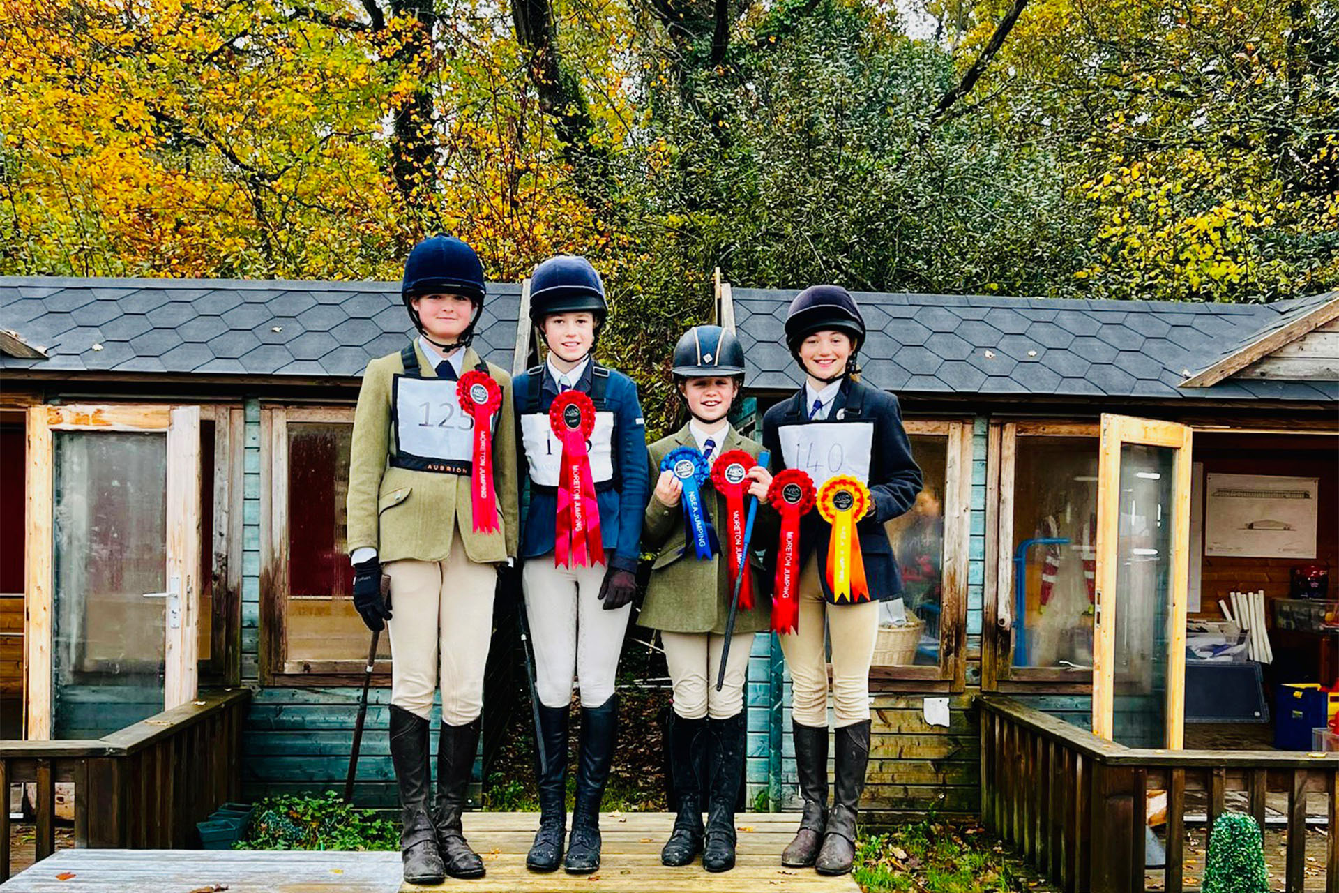 Hanford Triumphs at Show Jumping Competition