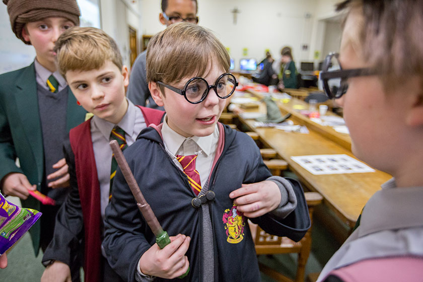 Harry Potter Comes to St Benedict's School