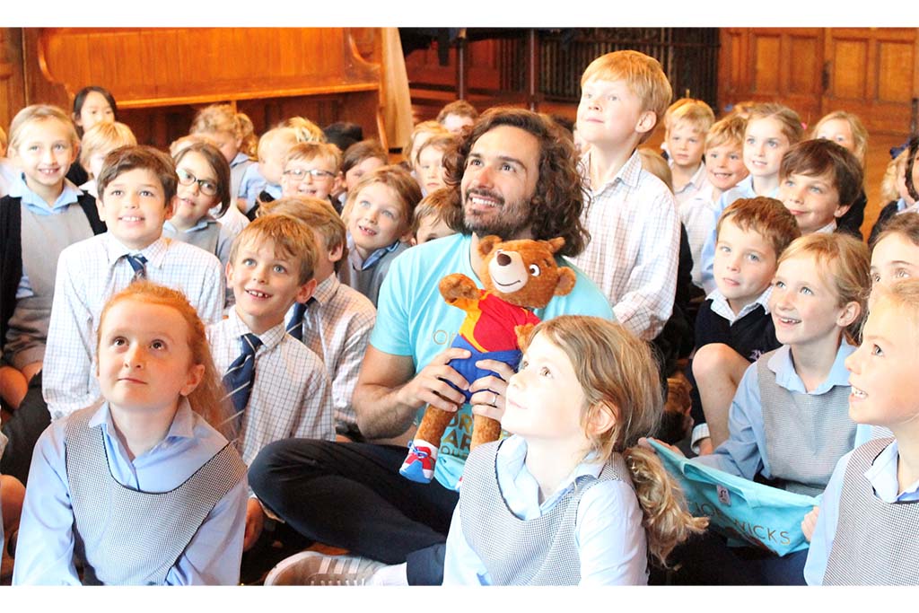 Joe Wicks visits Cottesmore