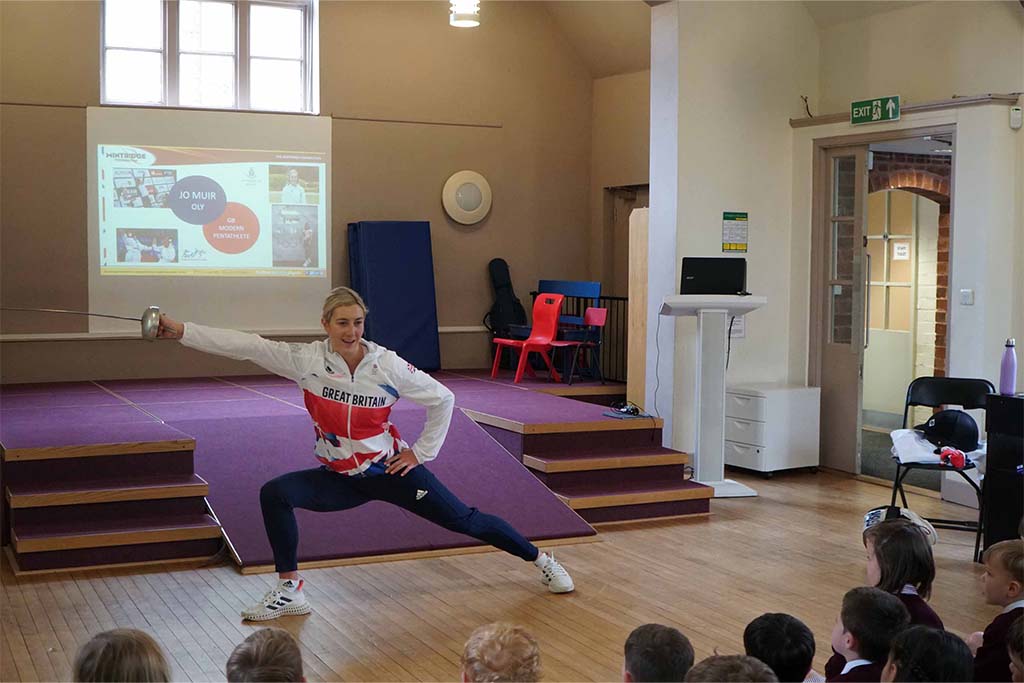 Jo Muir Visits Bromsgrove Pre-Prep