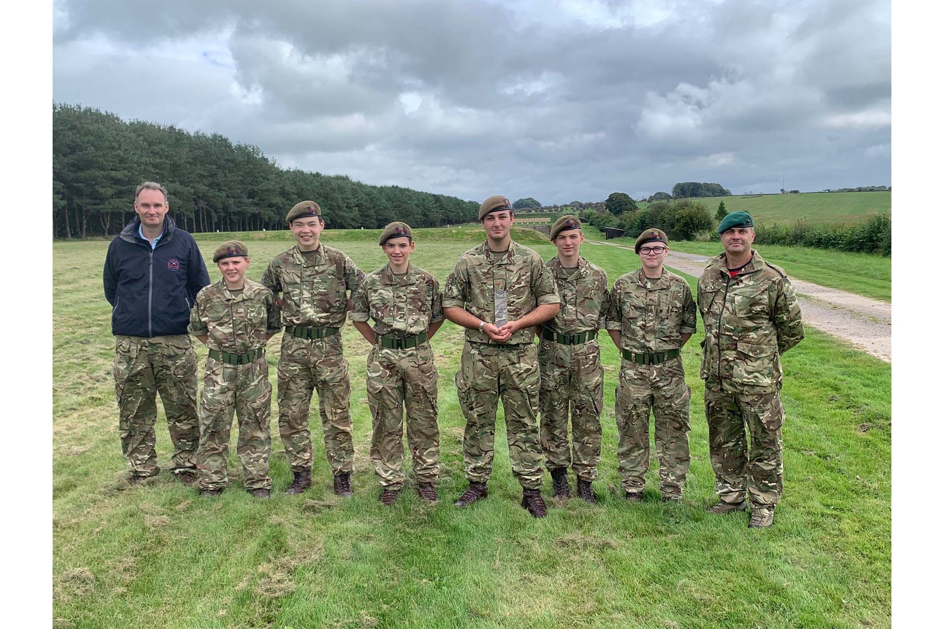 Millfield Rifle Team are South West Champions