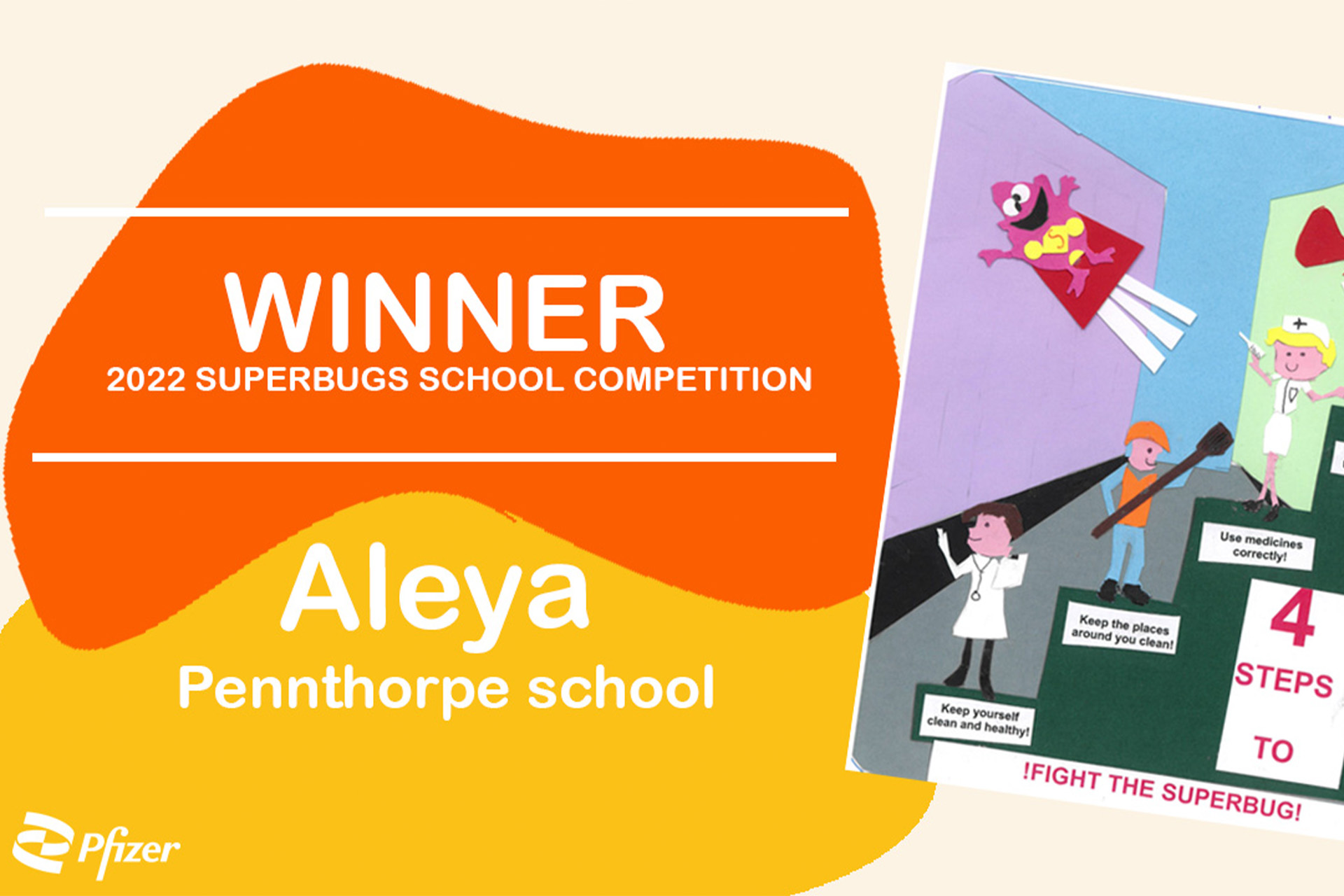 Pennthorpe Pupil Wins Pfizer Competition