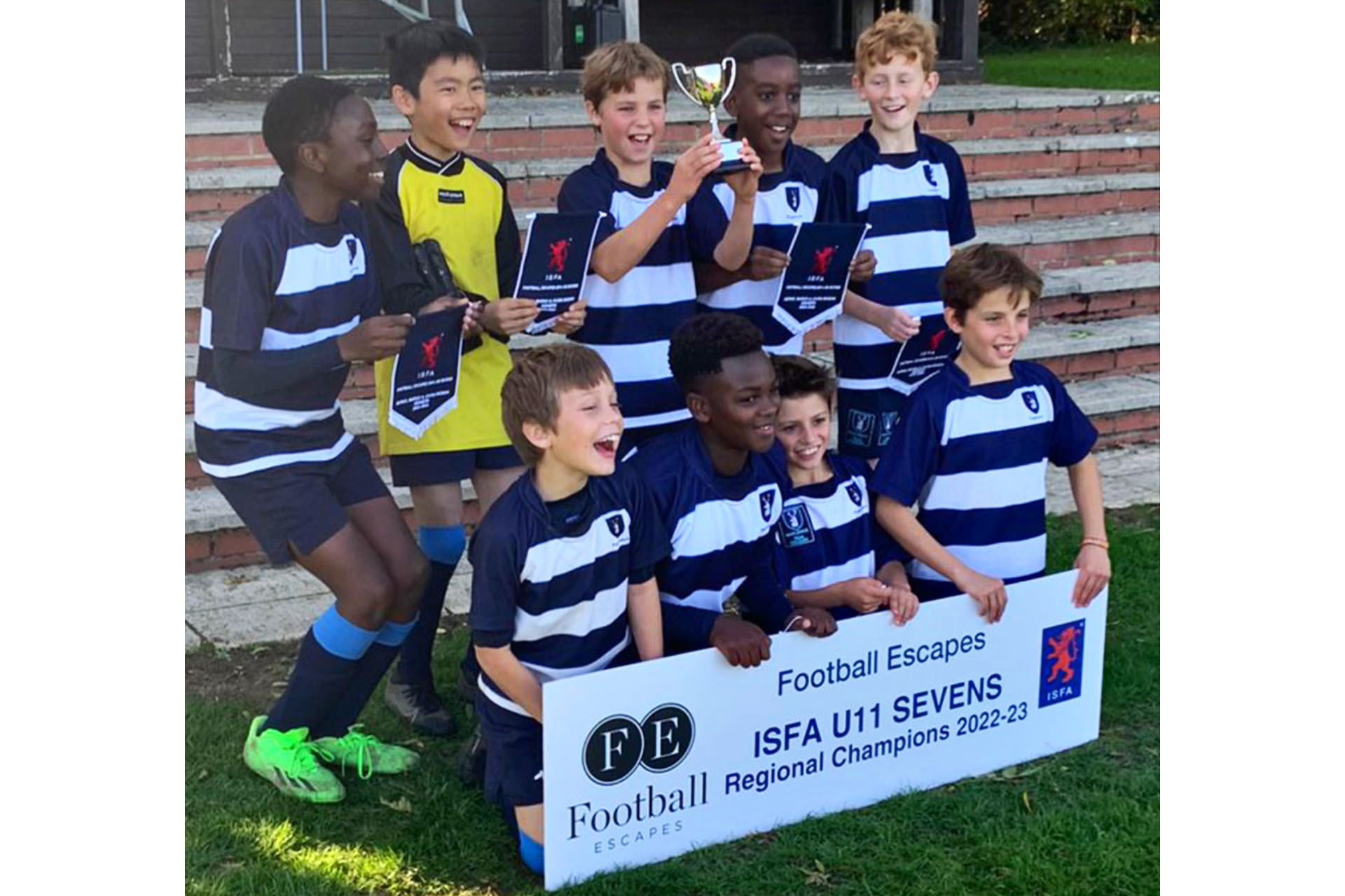Papplewick U11A Team Enjoy Tournament Victory