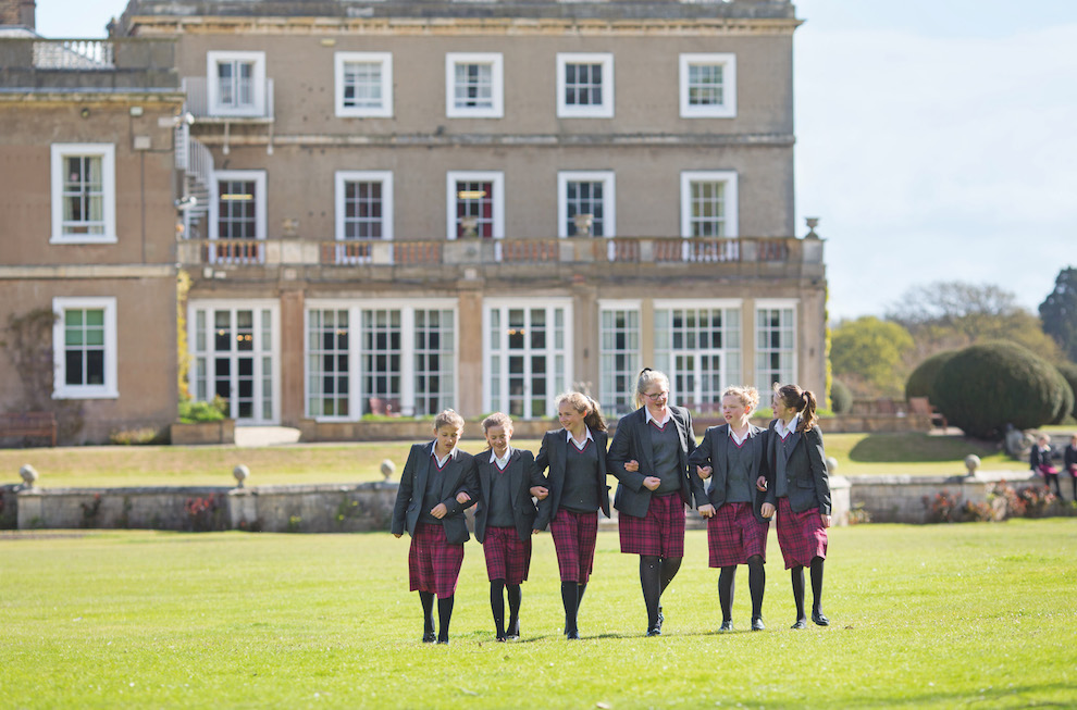 The Queen Margaret's School family have been helping the community by sewing scrubs and delivering supplies to the elderly and vulnerable