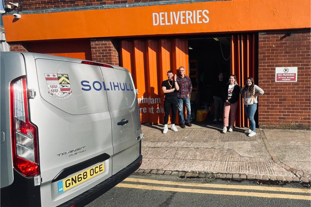 Harvest Festival donations are delivered to SIFA Fireside