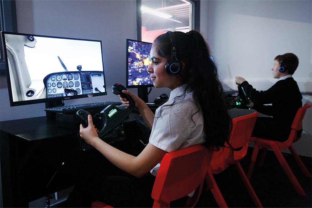 Focus: Getting stuck in with the simulators
