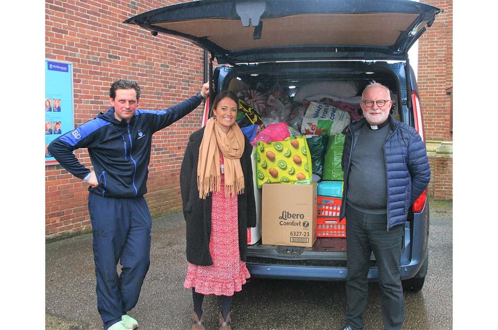 Sending Aid to Ukraine and Poland