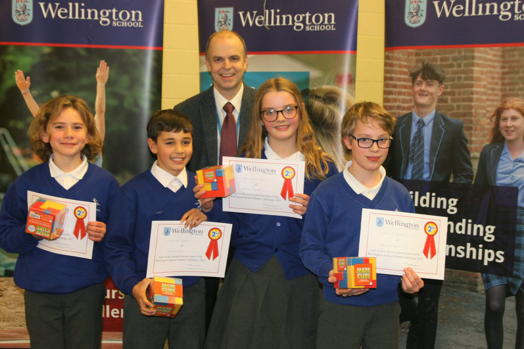 Maths Challenge - second place