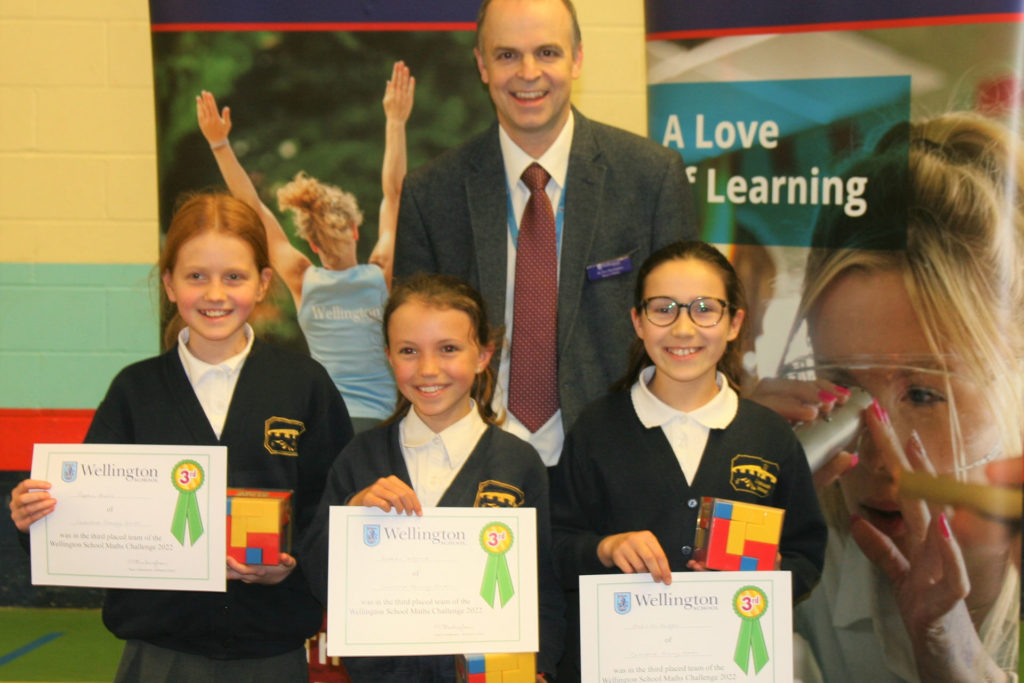 Maths Challenge - third place