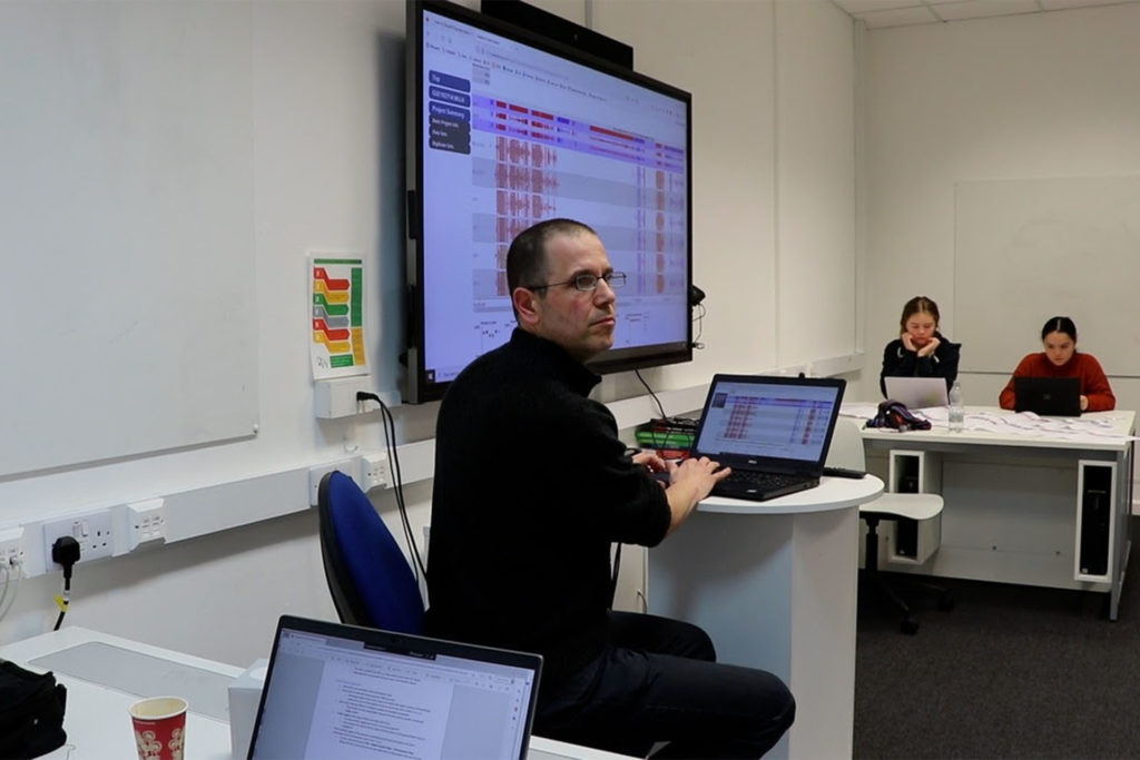 Wimbledon High School take part in a Bioinformatic workshop