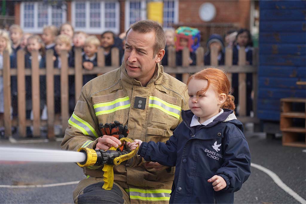 Danes Hill firefighters