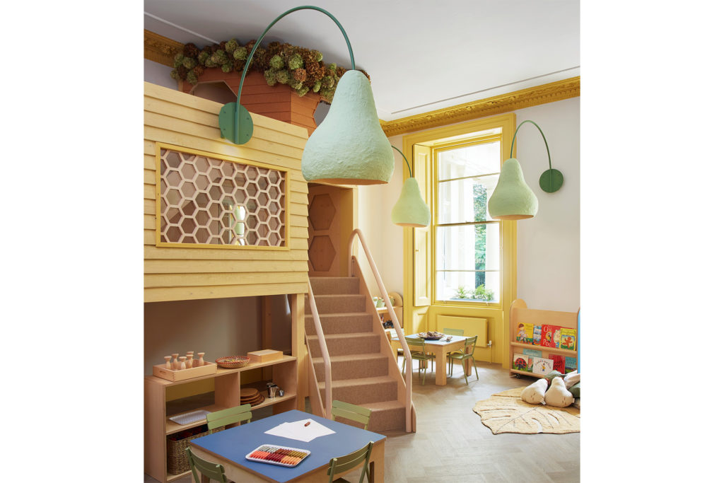The new nursery will be entirely inspired by nature and the great outdoors