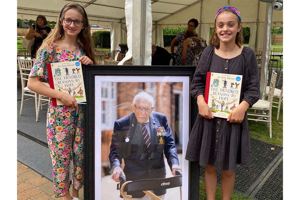 Captain Sir Tom Moore x Tettenhall College