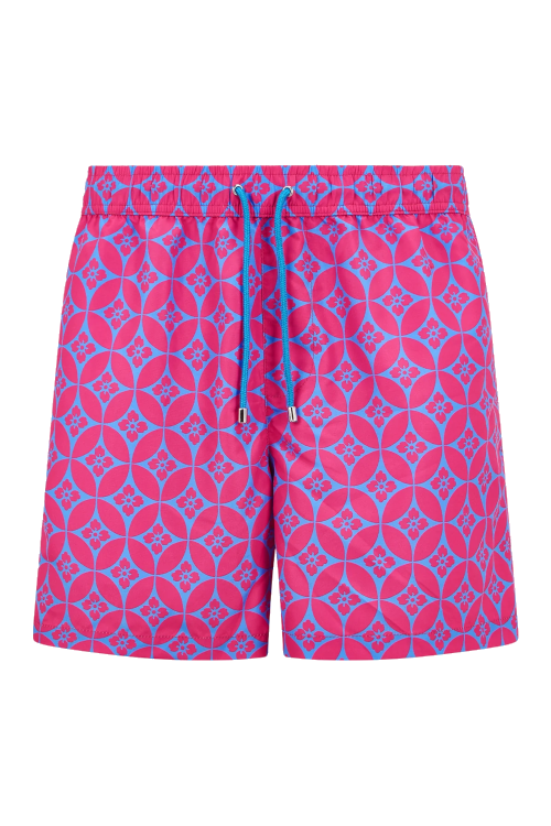 Red and blue trunks