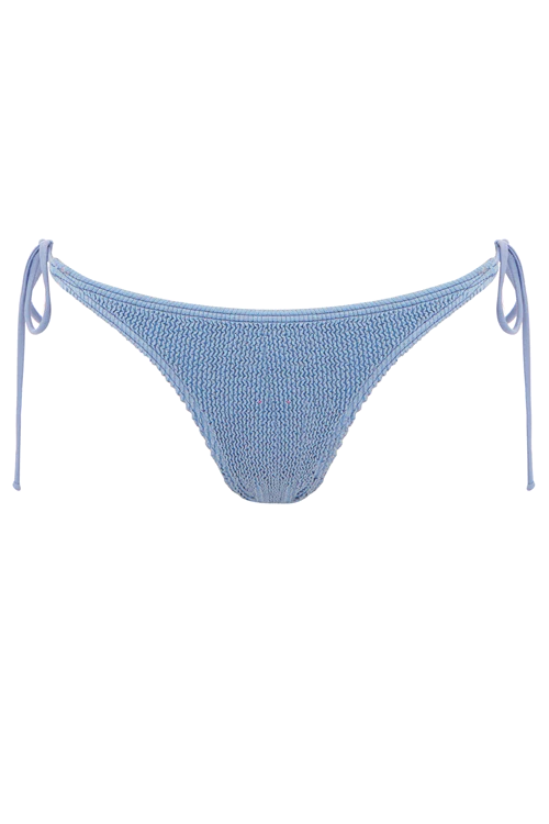 Blue bikini bottoms