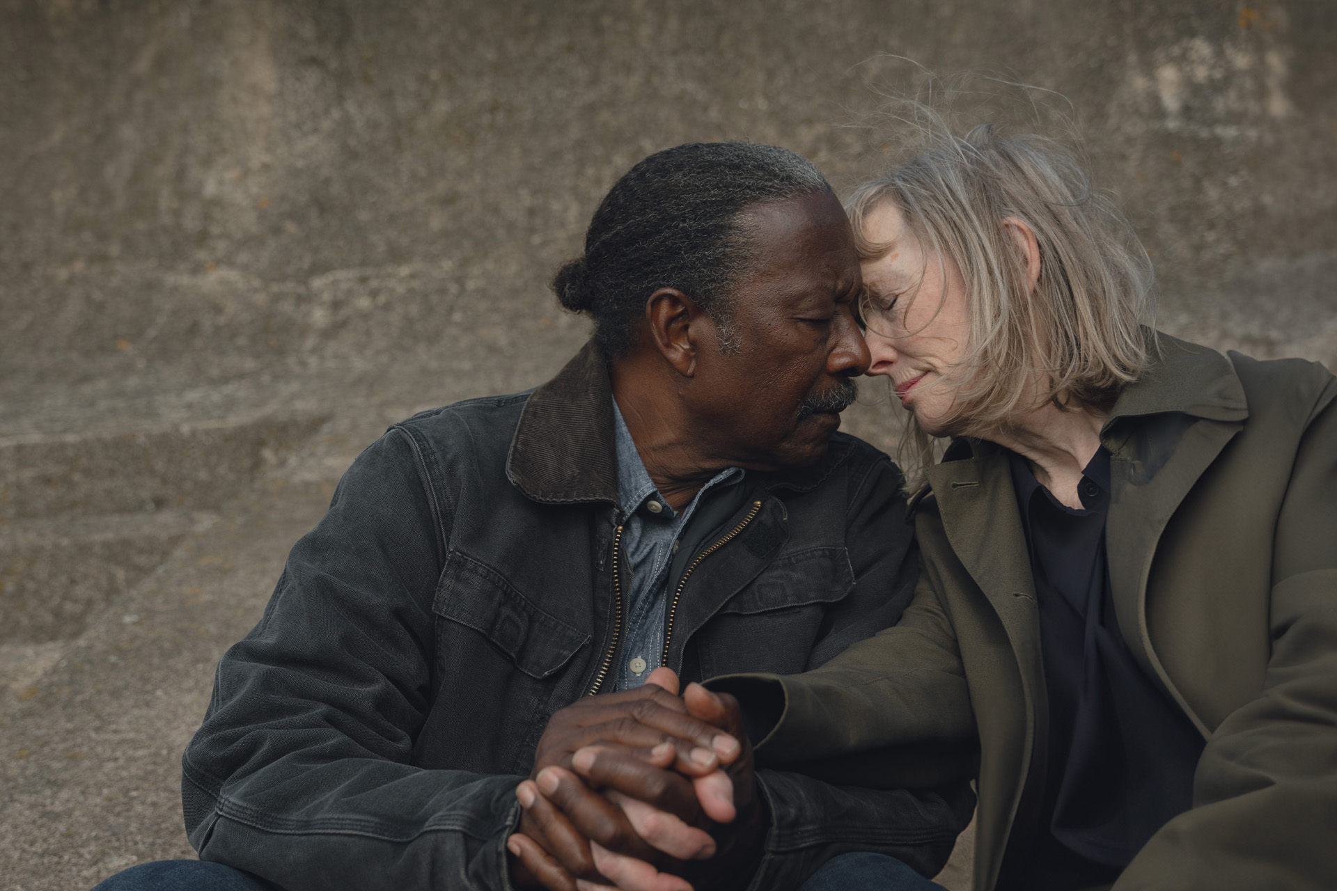 Picture Shows: Ken (Clarke Peters) and Phil (Lindsay Duncan) in Truelove