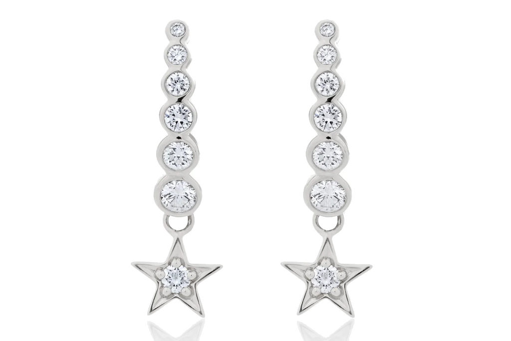 Star earrings