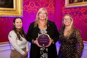 Jane Drew (Director of HR) with HR team members Beth Hughes and Amy Rodway