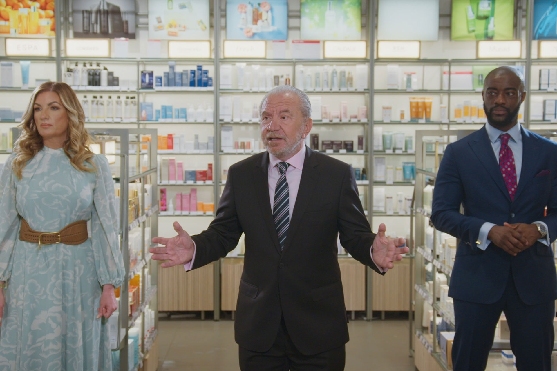 Karren Brady, Lord Sugar and Tim Campbell
