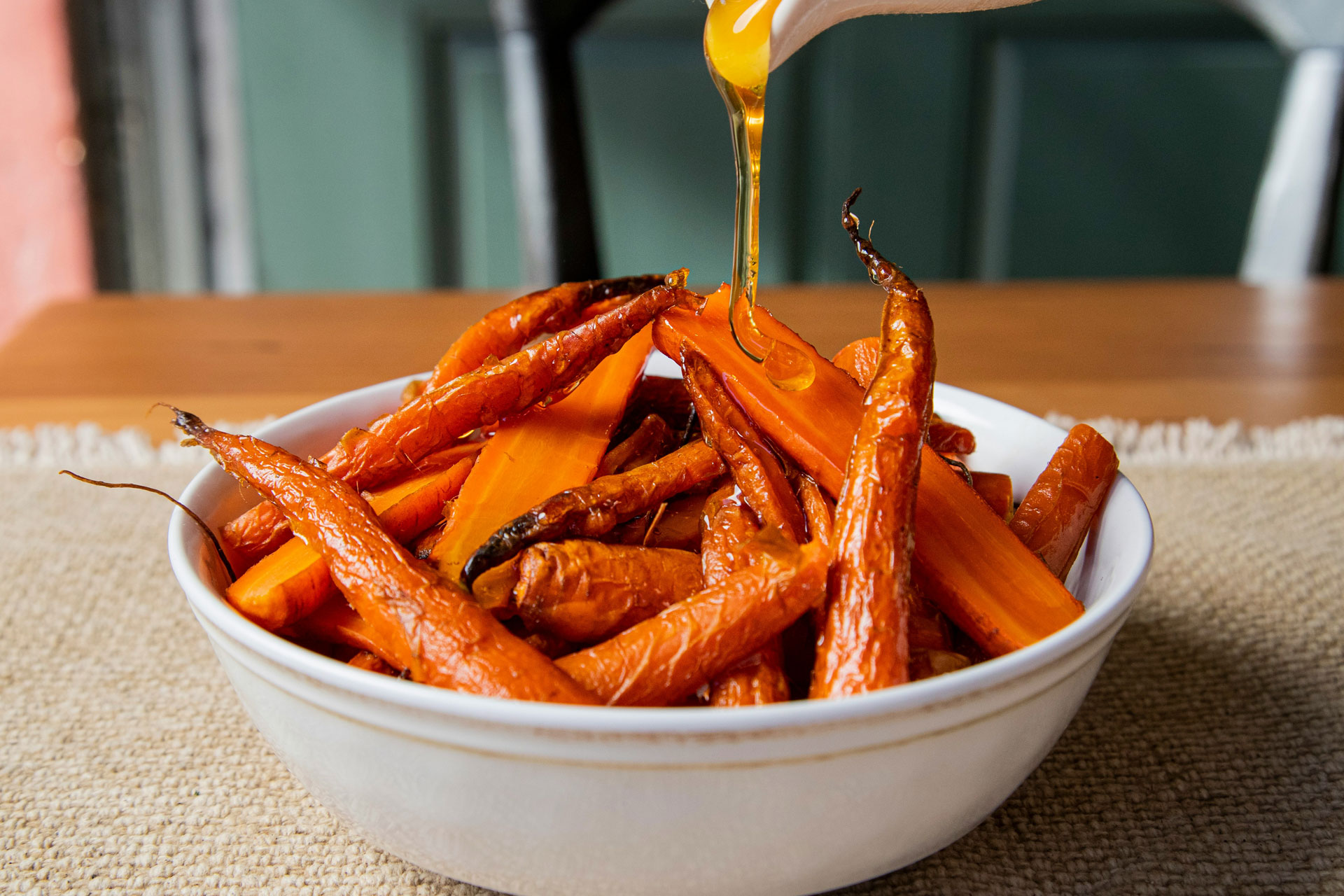 Roast carrots